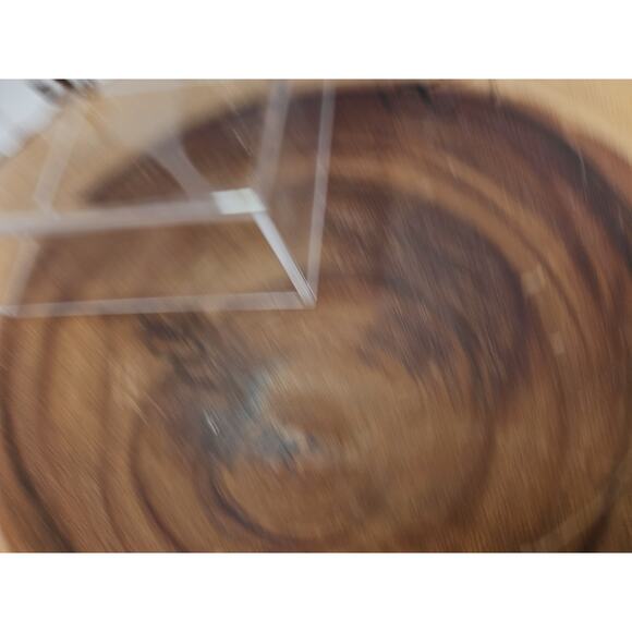 Peach Moonstone Spheres 1 Pair 55mm Each W/Stands - Picture 11 of 11